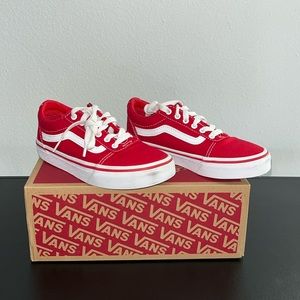VANS Red/White Size: 13.5 Girls